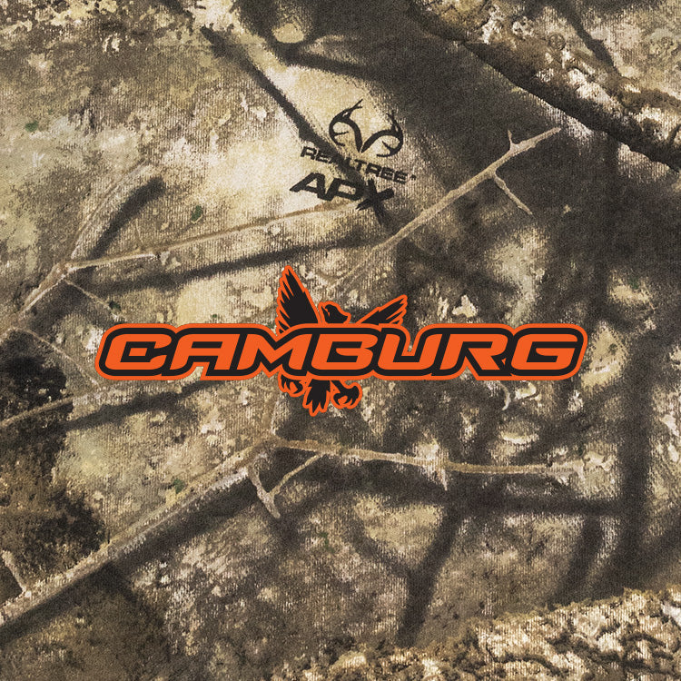 Camburg "ICON" T-Shirt – Camo/Orange