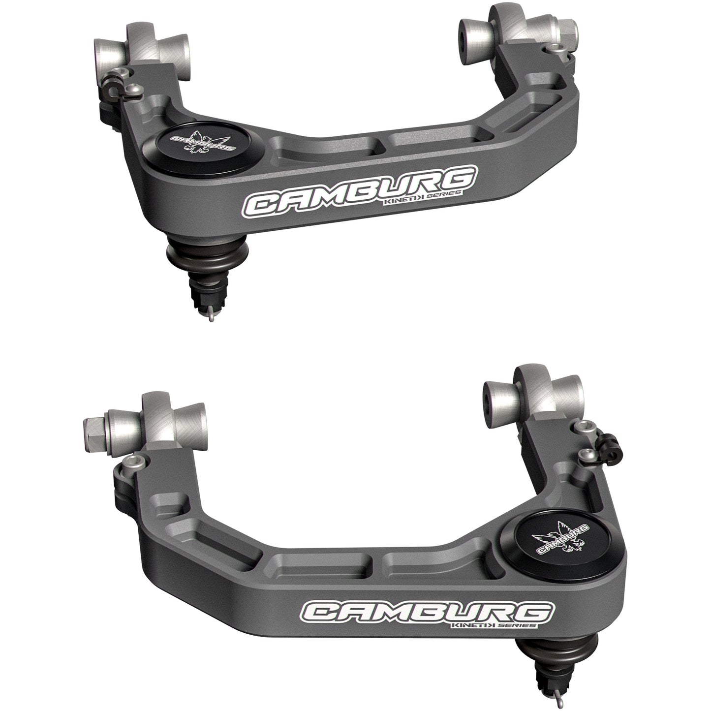 Camburg Engineering 2003-2024 Toyota 4-Runner | 2007-2014 FJ Cruiser KINETIK Series X-Joint XL Upper Control Arm Kit Gray