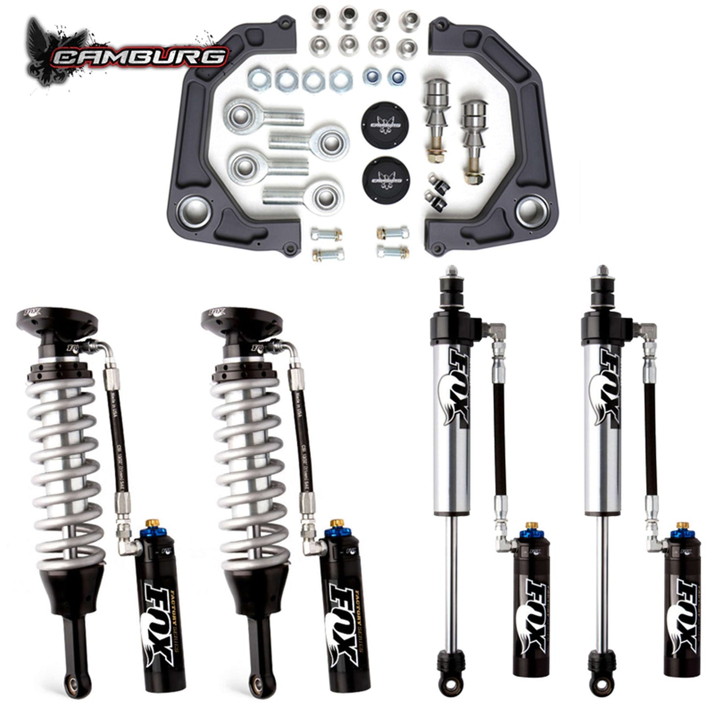 Camburg Engineering 2WD/4WD 2007-2021 Toyota Tundra FOX 2.5 Factory DSC KINETIK Series Lift Kit CAM-310131-K