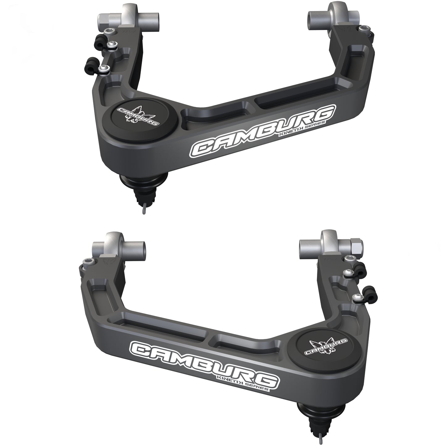 Camburg 07'-21' Tundra | 08'-22' Sequoia KINETIK Series Gray X-Joint XL Upper Control Arm Kit