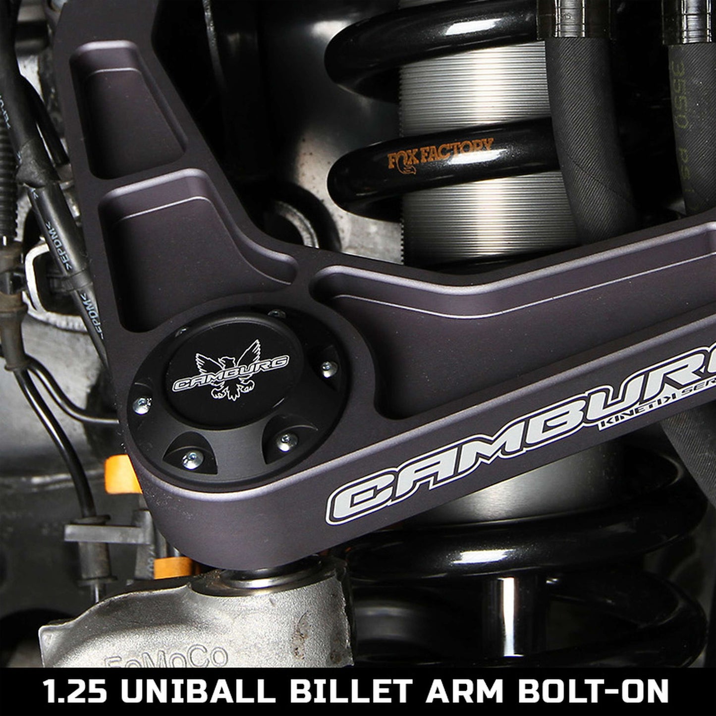 Camburg Engineering KINETIK 1.25 UCA Uniball Cap Kit (6-Bolt) CAM-010056