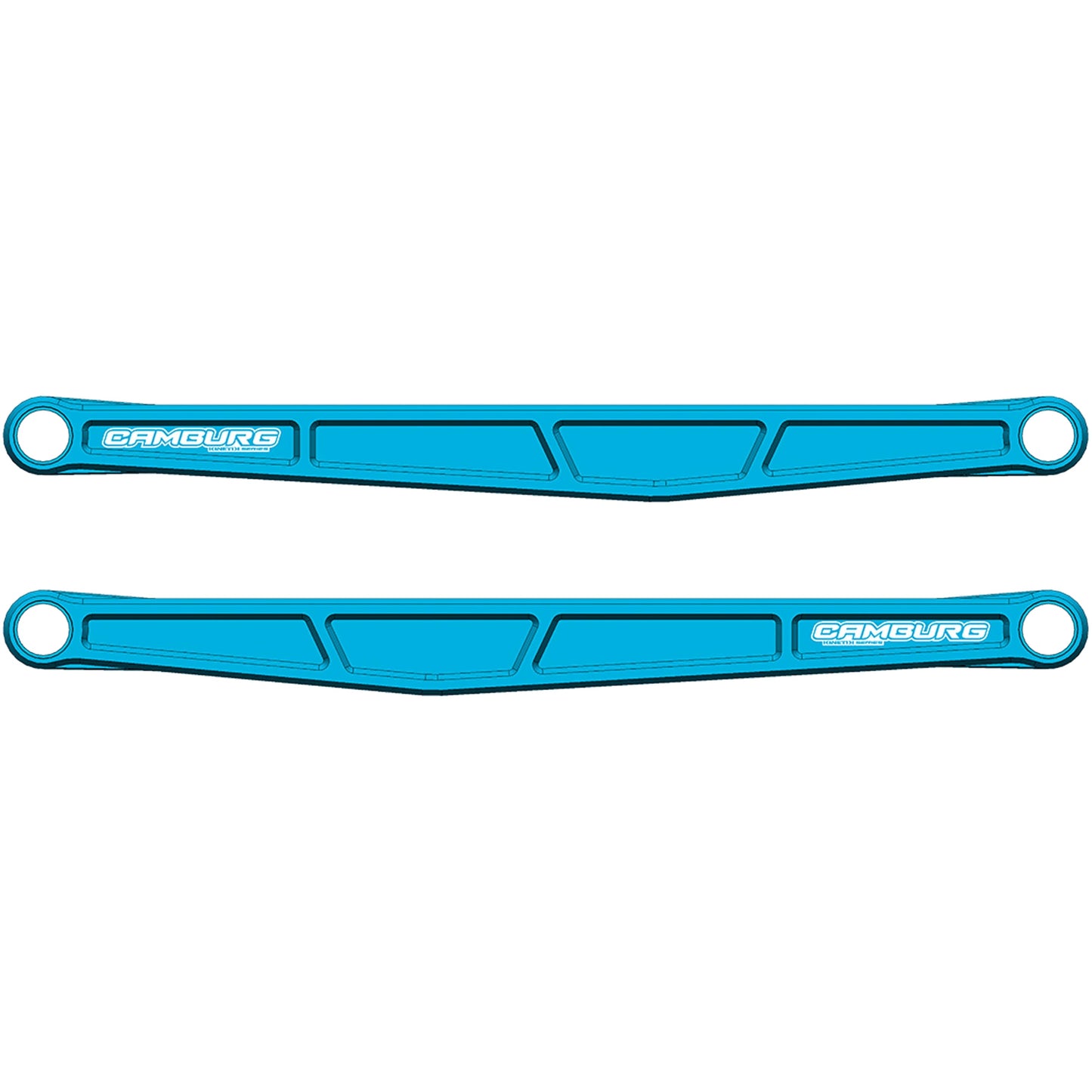 Camburg Engineering Ford Raptor|Raptor R '21-25 KINETIK Series Rear Billet Lower Trailing Arm Kit Blue