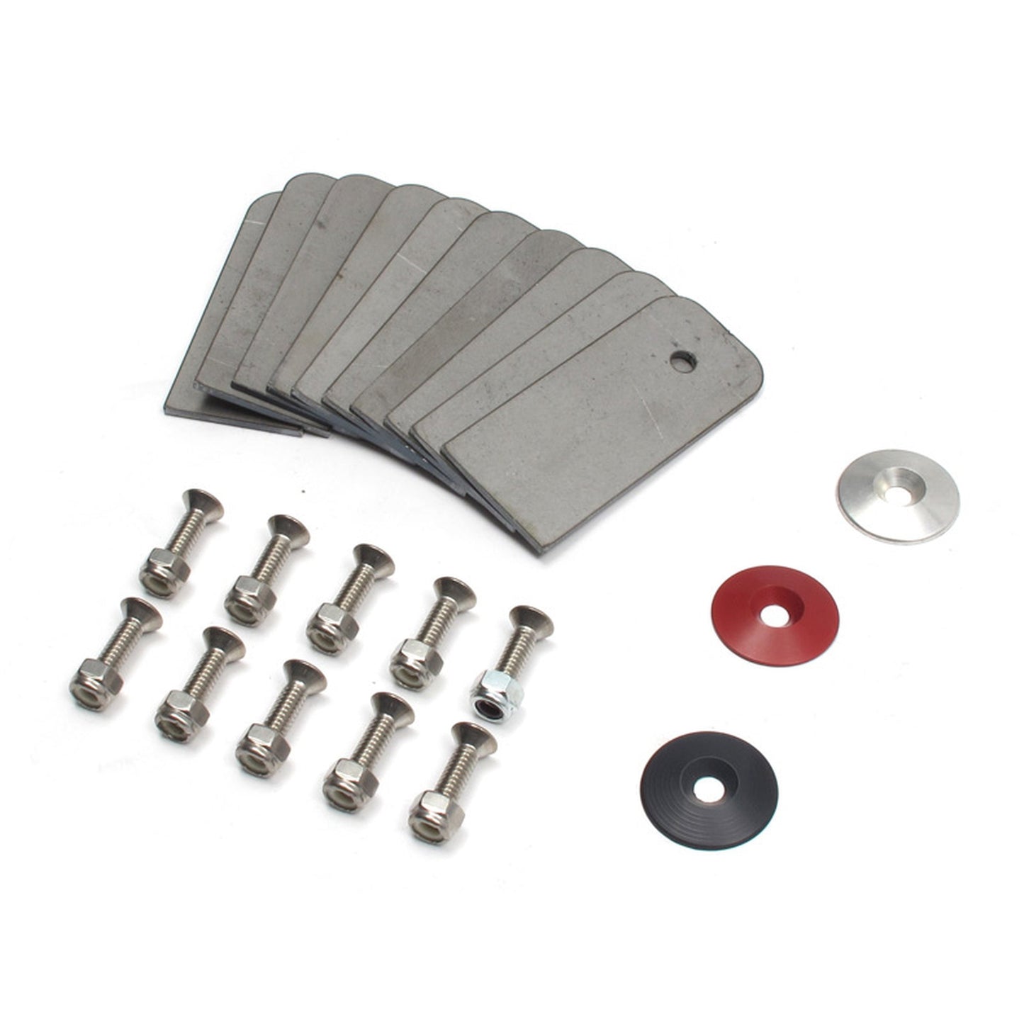 Camburg Engineering Gold Fender Washer (10 Pack) (Aluminum Washer, Bolt, Body Clip, 1/8" Tab) CAM-040118