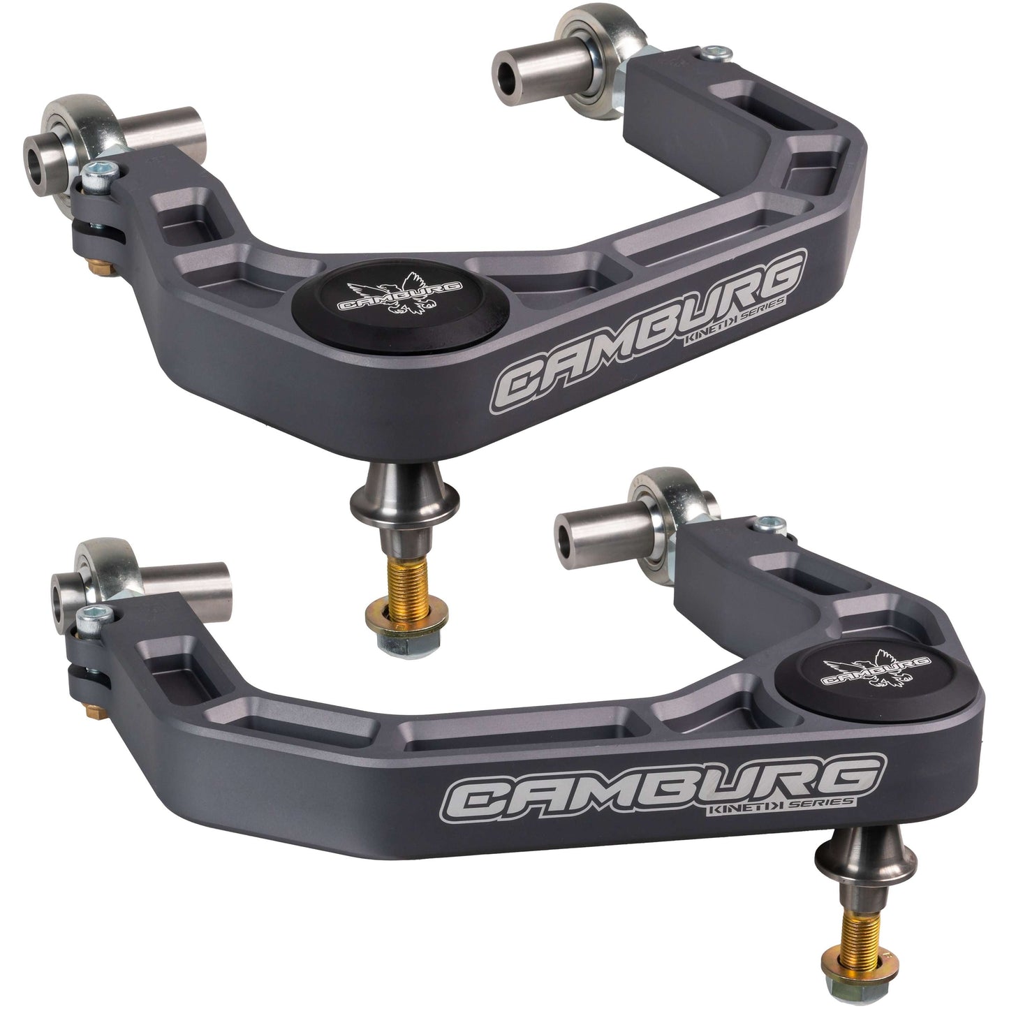 Camburg Engineering 2021-2025 Ford Bronco Excludes Raptor Gray KINETIK Series Control Arm Kit CAM-110214-GRY