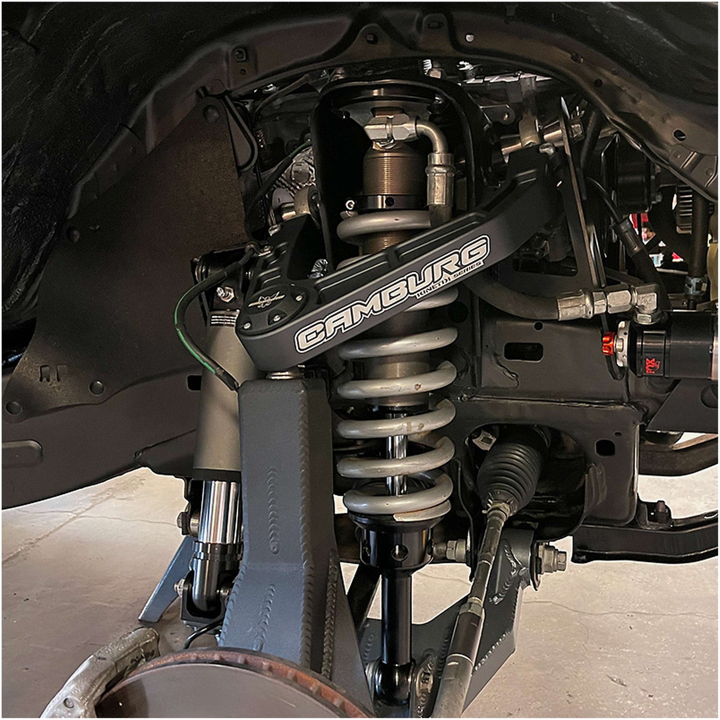 Camburg Engineering 2010-2014 FJ Cruiser | 2010-2024 4Runner Gray KINETIK Series Long Travel Kit CAM-310171-K-GRY