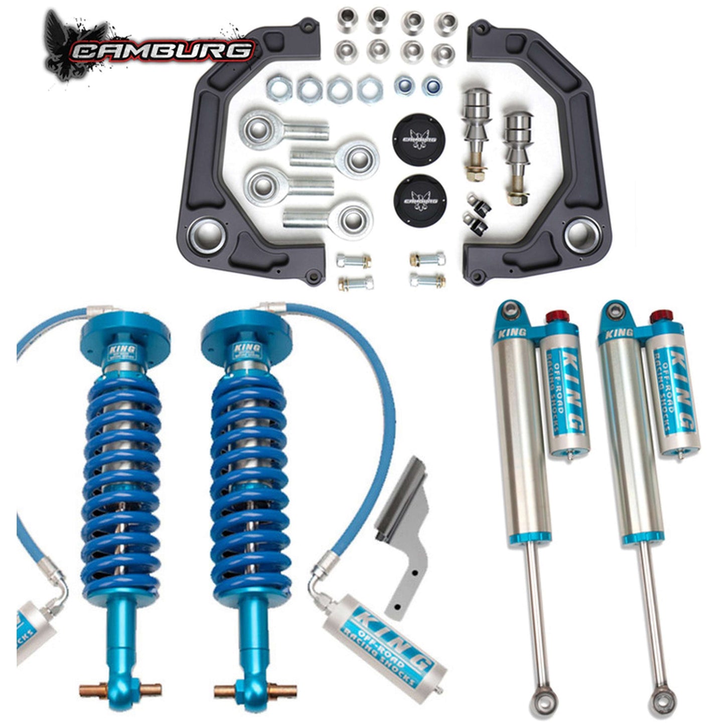 Camburg Engineering 2WD/4WD 2014 Ford F-150 Excludes Raptor King 2.5 KINETIK Series Lift Kit CAM-110198-K