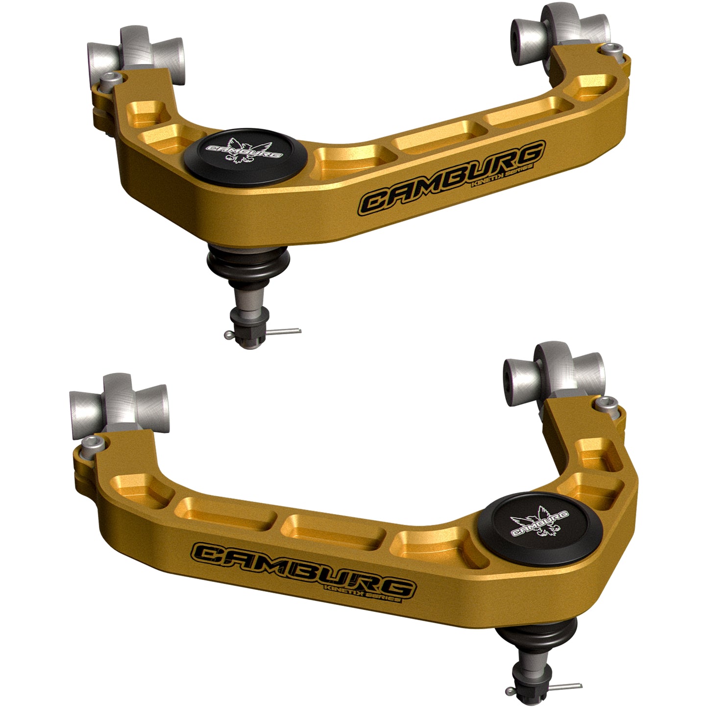 Camburg 15'-20' F-150 KINETIK Series Gold X-Joint XL Upper Control Arm Kit