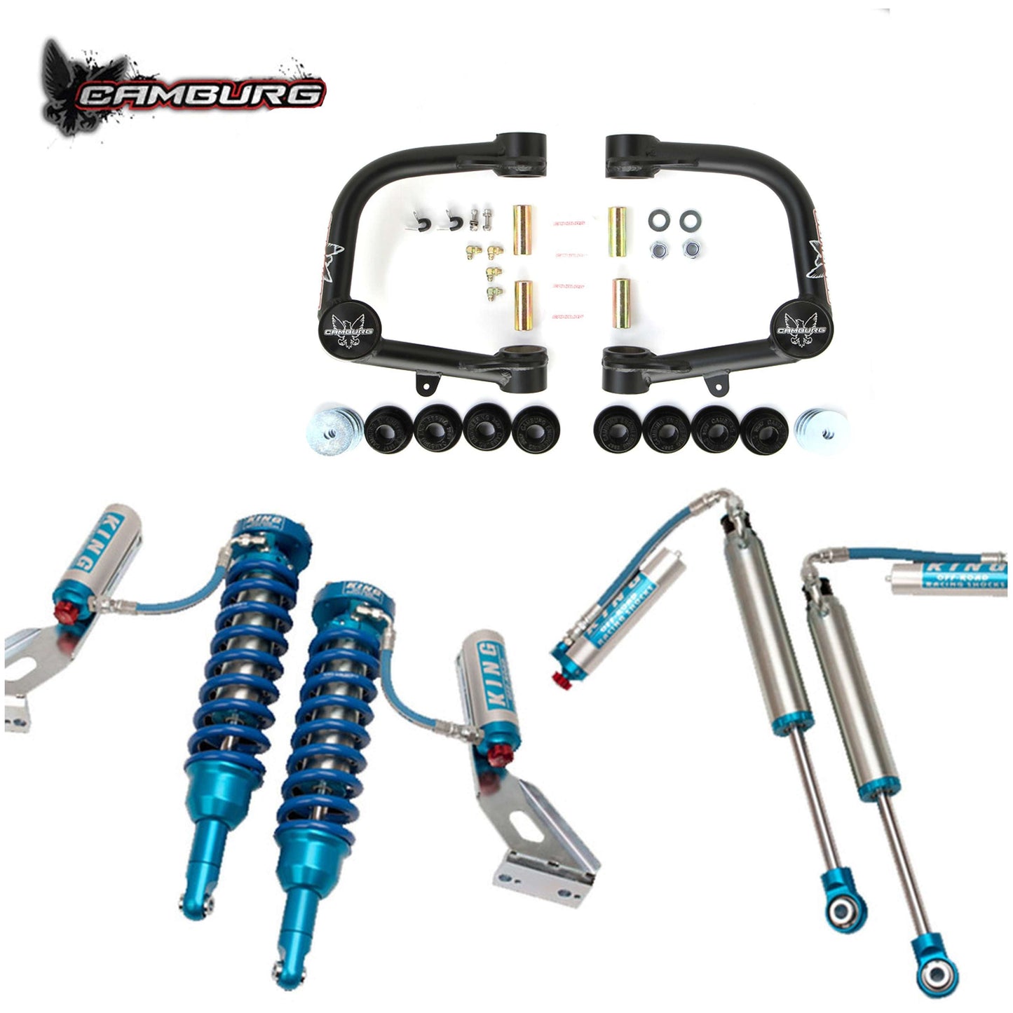 Camburg Engineering 2010-2014 FJ Cruiser | 2010-2024 4Runner King 2.5 Lift Kit CAM-310147-X