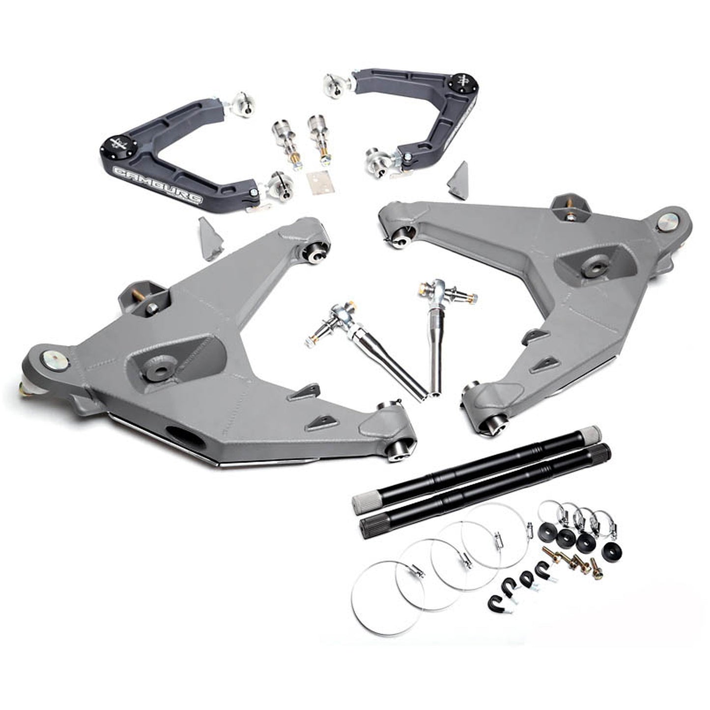 Camburg Engineering 2017-2020 Ford F-150 Raptor Gray KINETIK Series Long Travel Kit CAM-110176-K-GRY