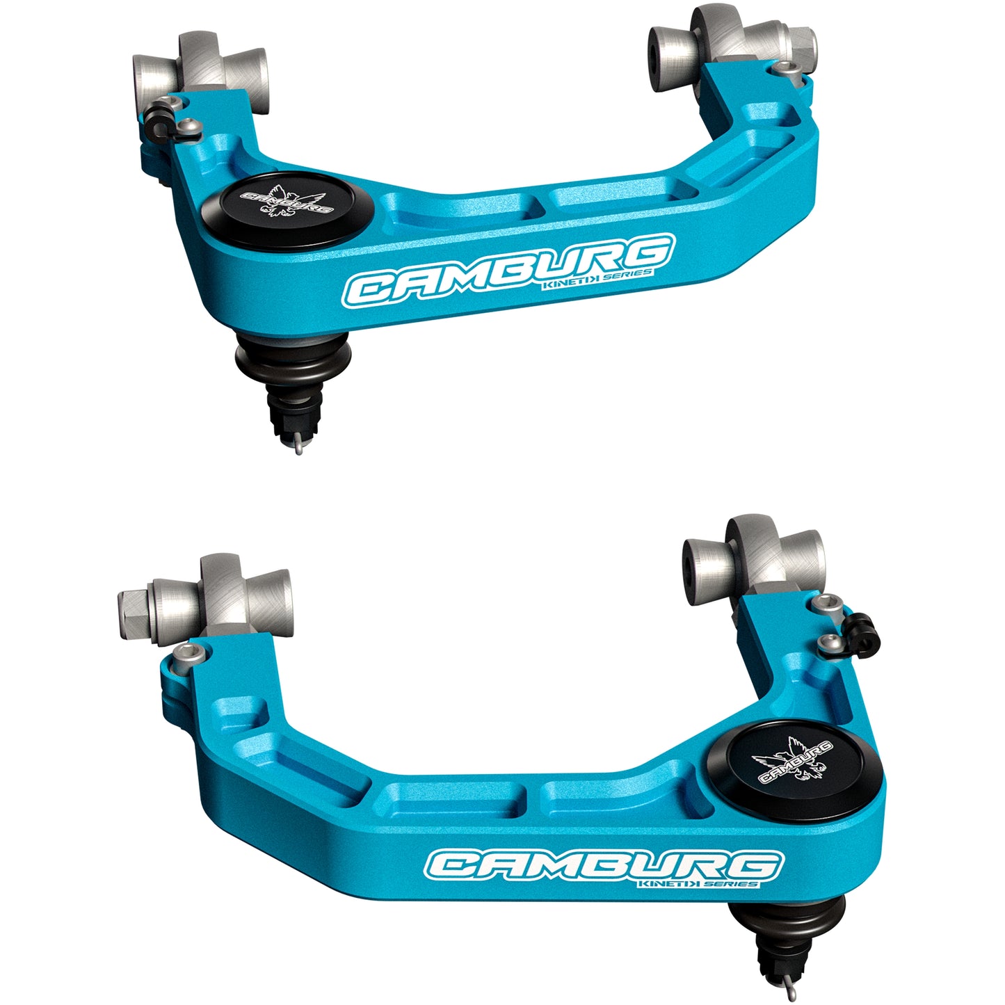 Camburg 2005-2023 Toyota Tacoma KINETIK Series X-Joint XL Upper Control Arm Kit (BLUE)