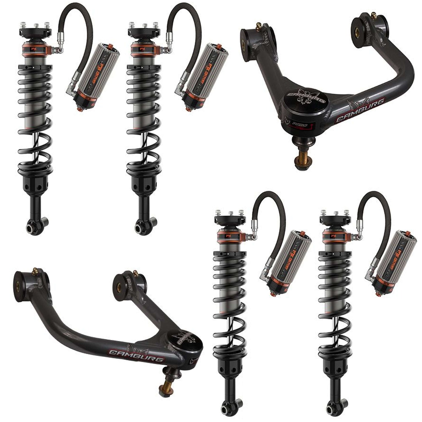 Camburg Engineering 2021-2025 Ford Bronco Excludes Raptor FOX 3.0 Performance DSC Lift Kit CAM-110270-UC