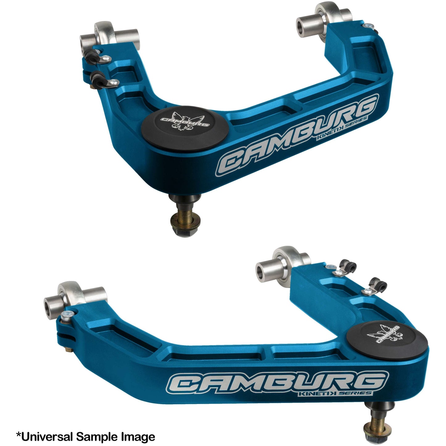 Camburg Engineering 2021-2025 Ford Bronco Excludes Raptor Blue KINETIK Series Control Arm Kit CAM-110214-BLU