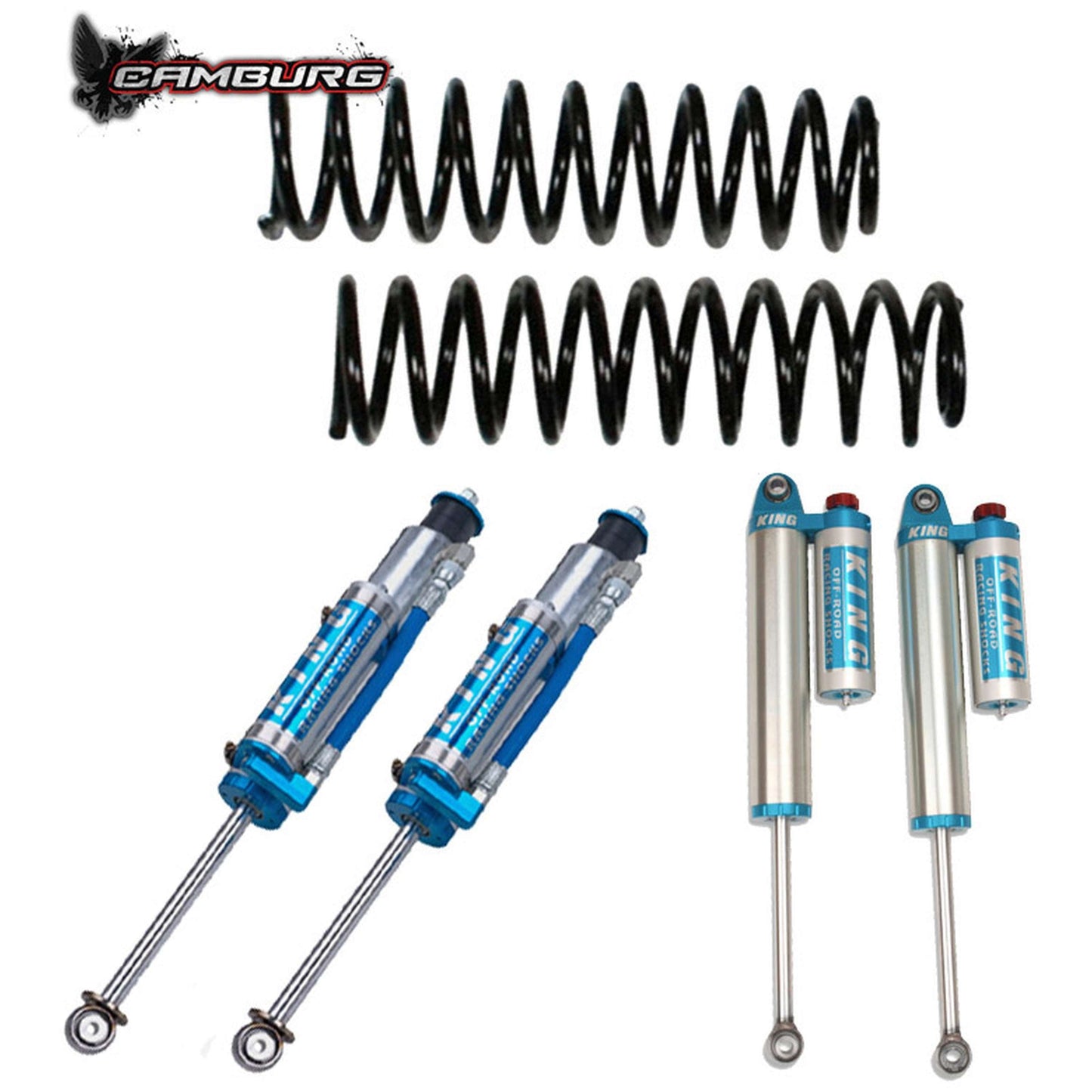 Camburg Engineering Ford F-250/350 4wd '05-16 King 2.5 w/ Adj 2.5" Performance Kit (Gas)