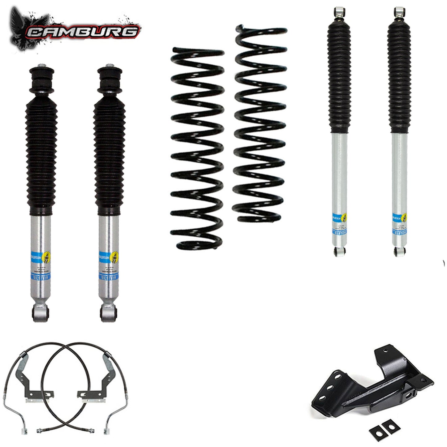 Camburg Engineering 4WD 2017-2024 F-250 Super Duty | F-350 Super Duty Diesel Bilstein 5100 Leveling Kit CAM-110171