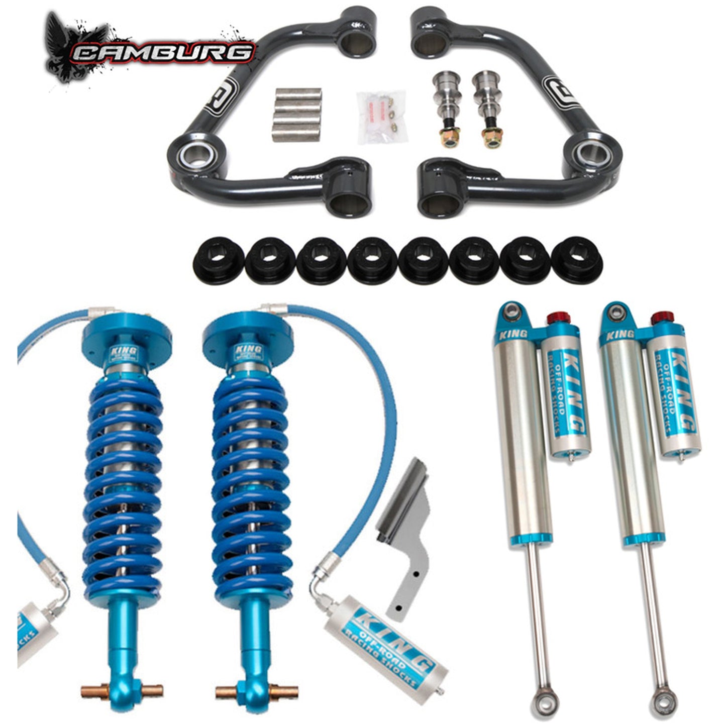 Camburg Engineering 4WD 2021-2024 Ford F-150 Excludes Raptor King 2.5 Lift Kit CAM-110212-UC