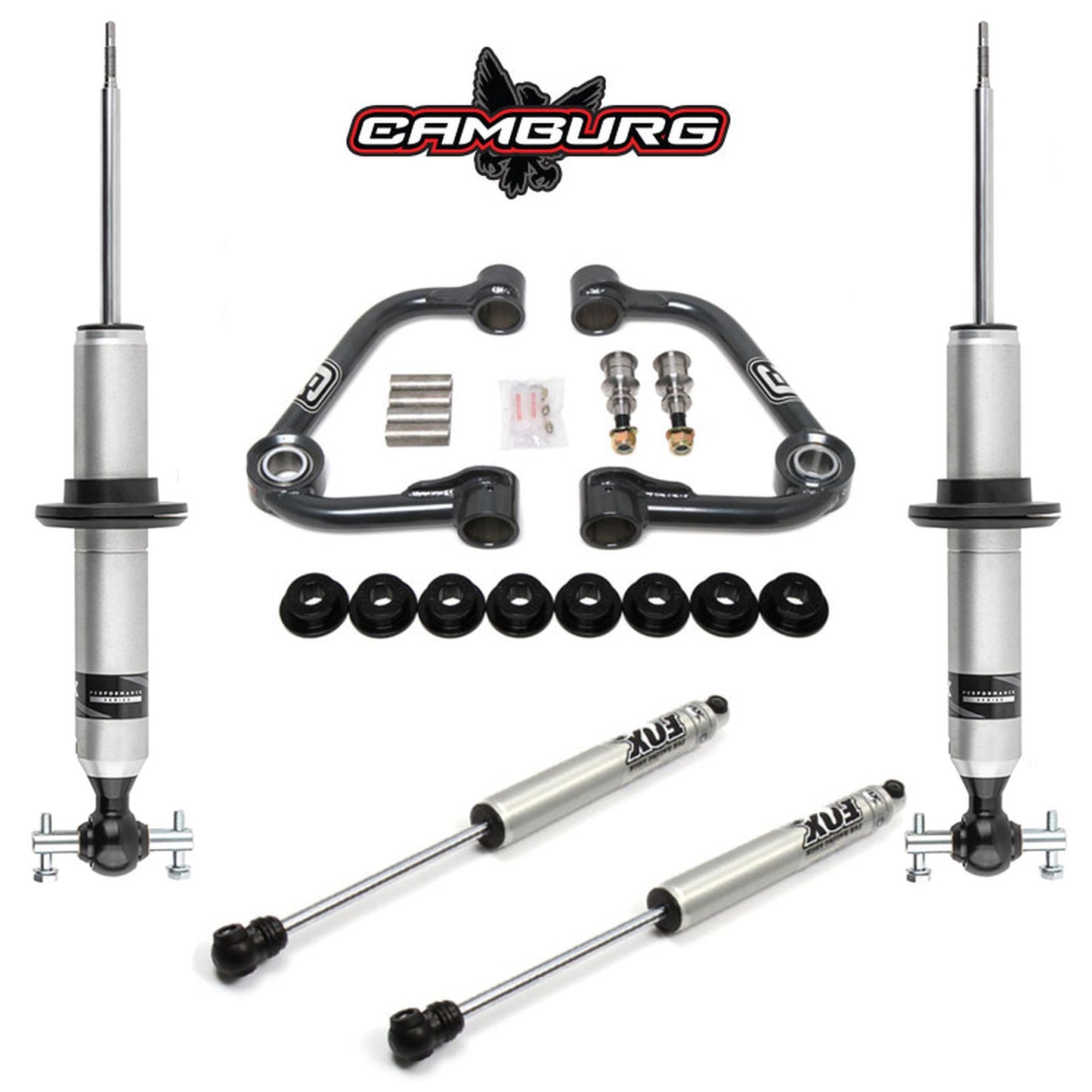 Camburg Engineering 2WD 2021-2024 Ford F-150 Excludes Raptor FOX 2.0 Performance S/R Lift Kit CAM-110240-UC