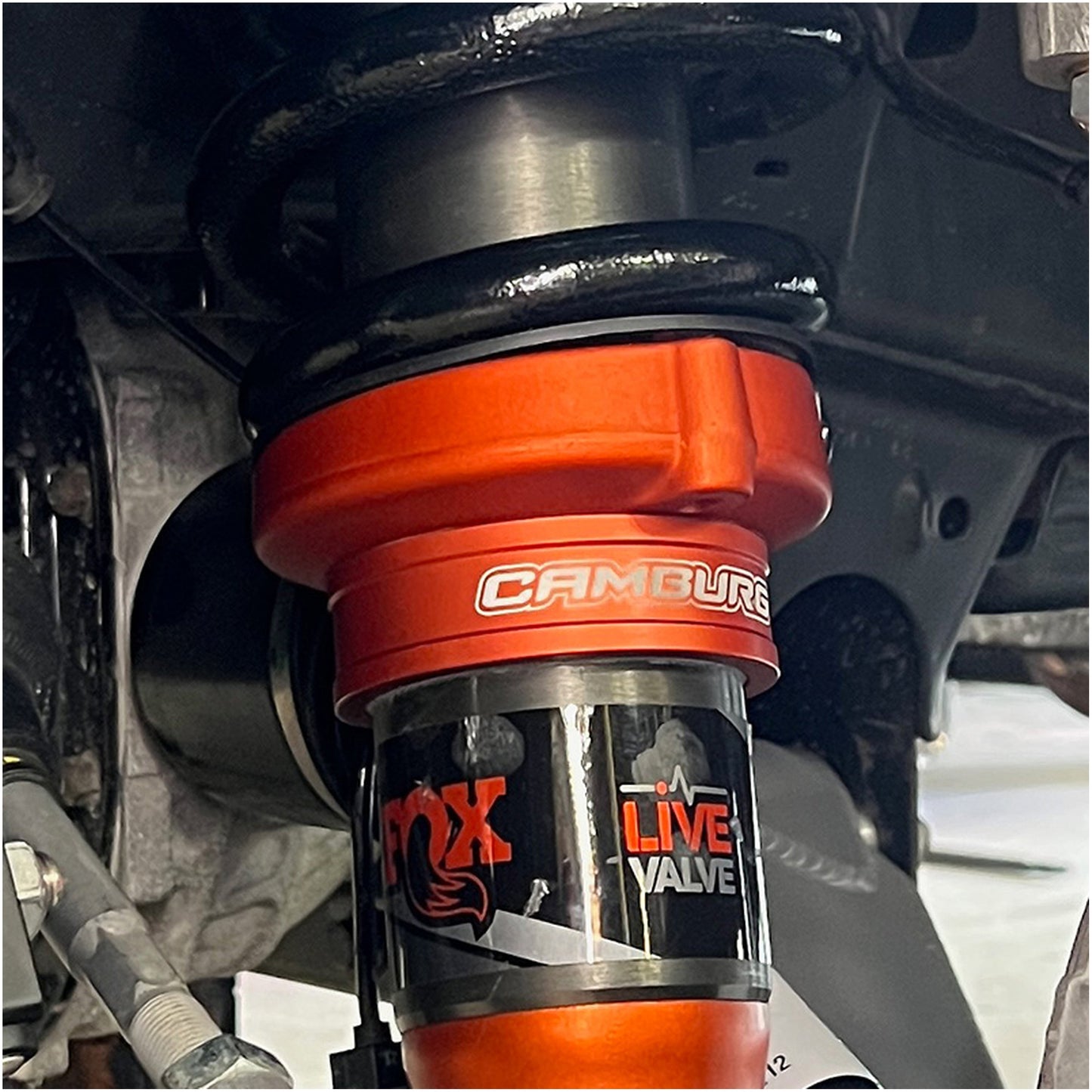 Camburg Engineering 2021-2025 Ford F-150 Raptor | Raptor R 1.0 (in) Orange Coil Spring Spacer Kit CAM-110265-ORG
