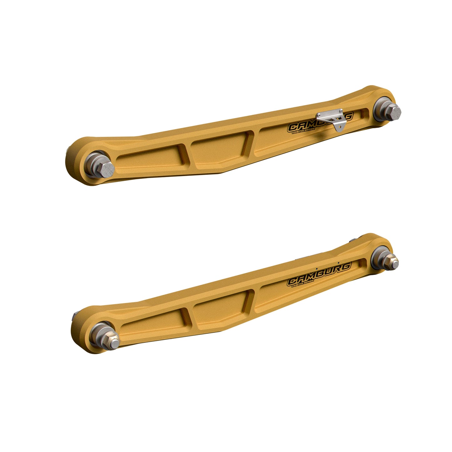 Camburg Engineering 2022-2025 Ford Bronco Raptor Gold KINETIK Series Trailing Arm Kit CAM-120035-GLD