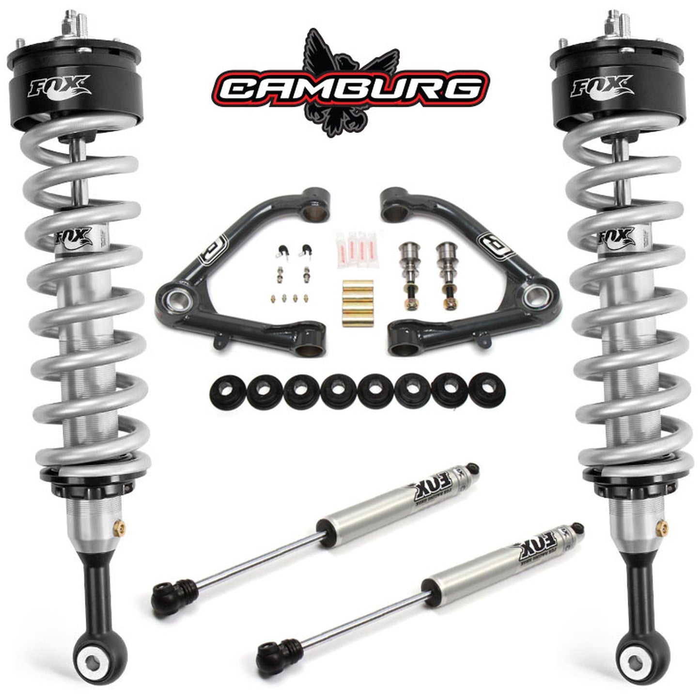Camburg Engineering 2WD/4WD Chevy/GMC 1500 '07-18 FOX 2.0 Trail Series Kit (UNI UCA) CAM-210063-U