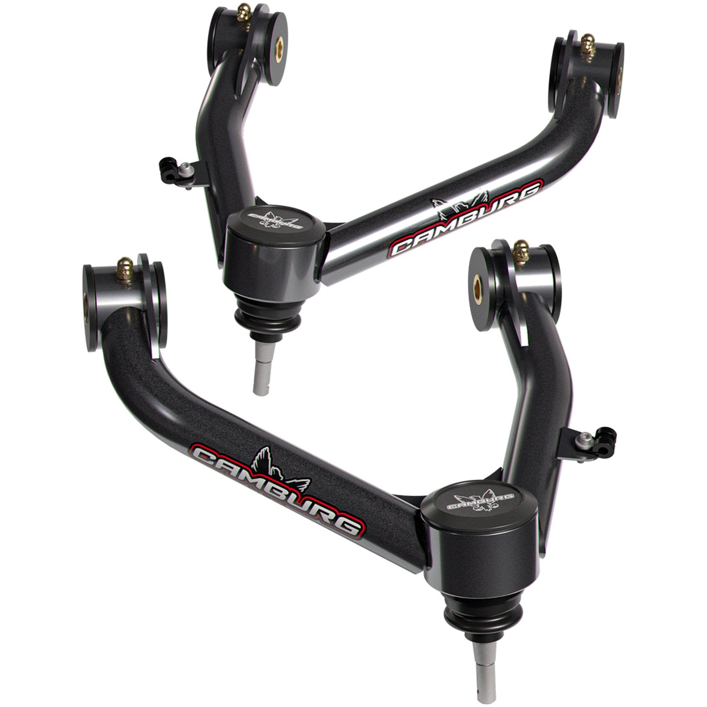 Camburg Engineering 2007-2016 Chevy/GMC Silverado/Sierra 1500 2WD/4WD | 2007-2016 Chevy/GMC Tahoe/Yukon Performance X-Joint XL Upper Control Arm Kit Small Taper