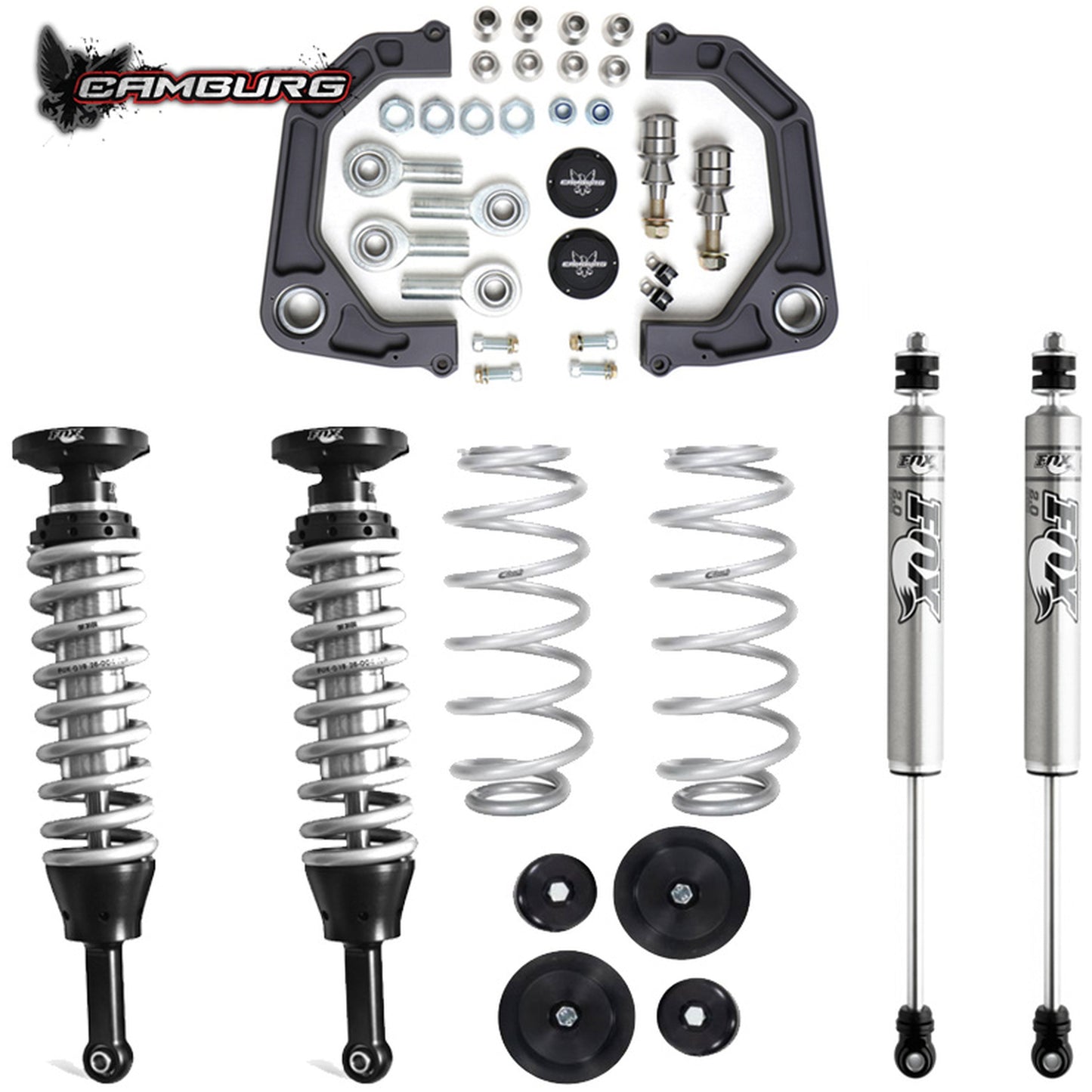 Camburg Engineering 2003-2009 Lexus GX470 FOX 2.5 Performance KINETIK Series Lift Kit CAM-310156-K