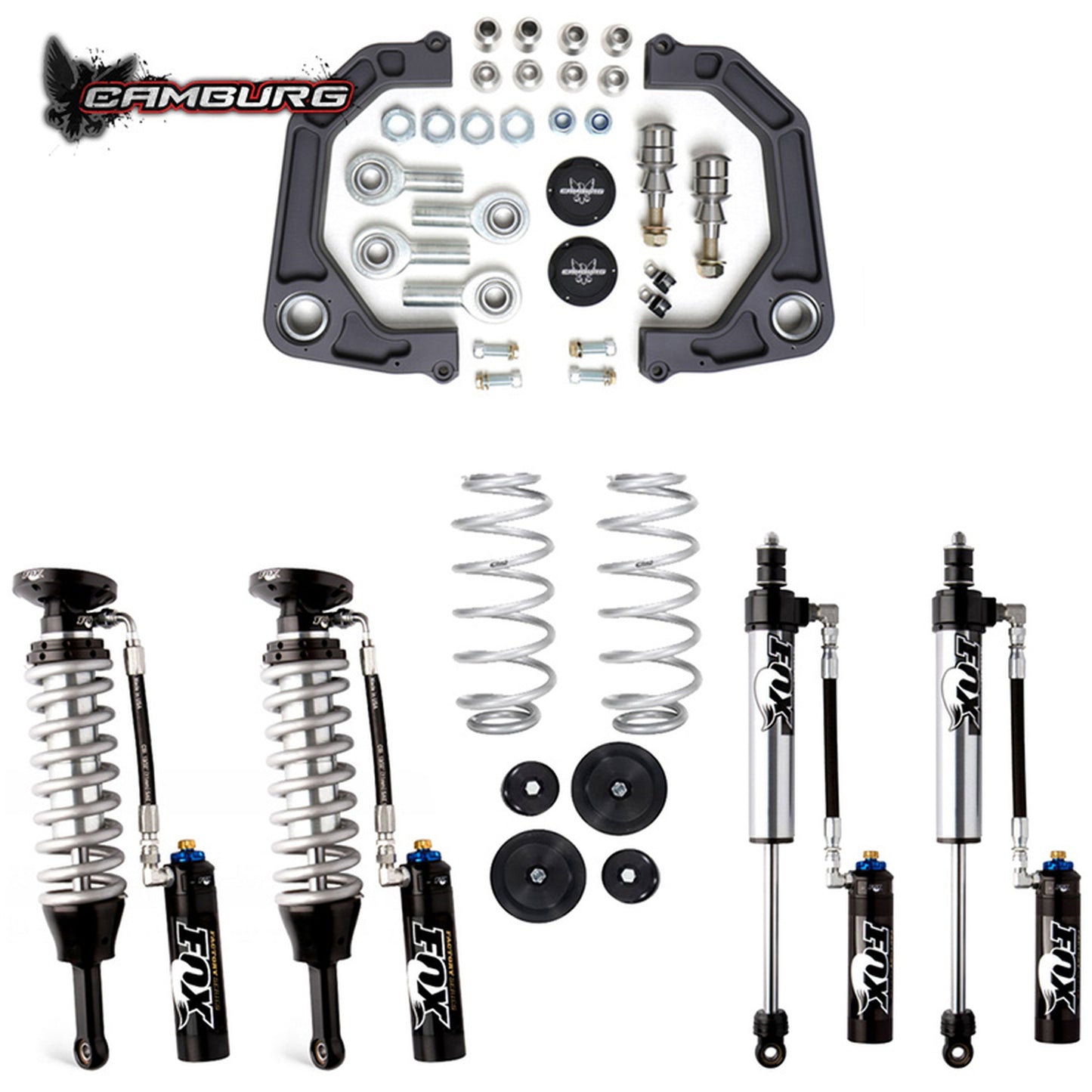 Camburg Engineering 2003-2009 Lexus GX470 FOX 2.5 Factory DSC KINETIK Series Lift Kit CAM-310158-K