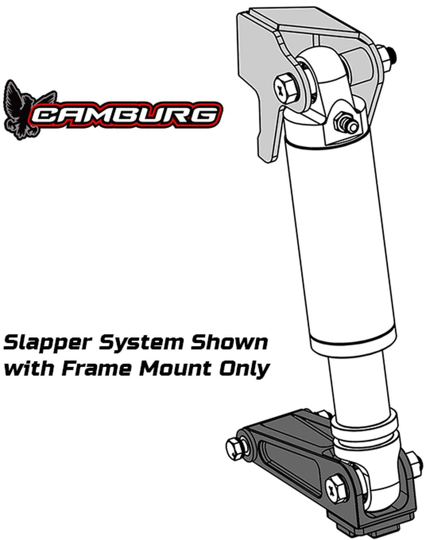 Camburg Engineering 2005-2023 Toyota Tacoma BFront Slapper Bump Stop Mount Kit Only CAM-310181