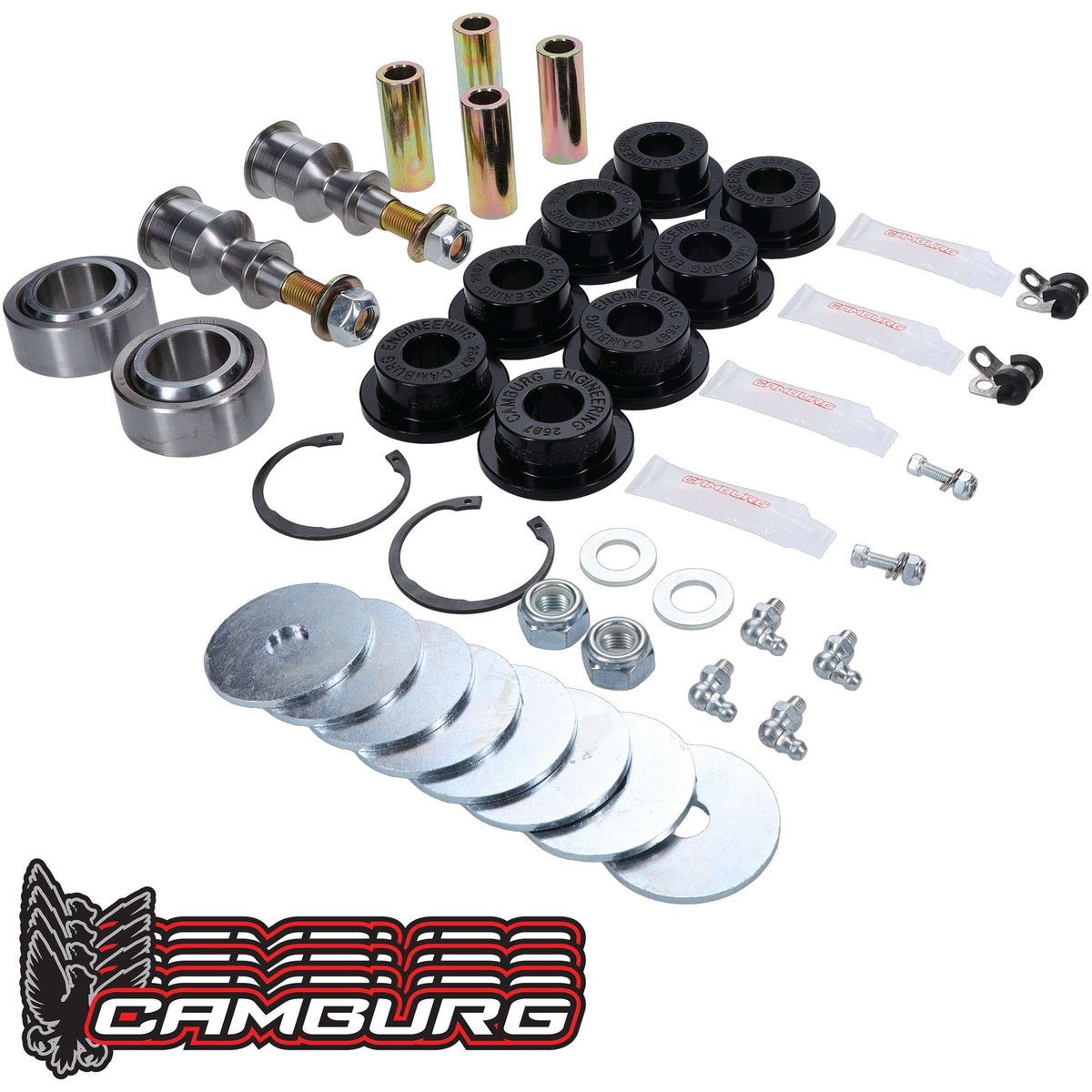 Camburg Toyota Tacoma 05-23 | 4-Runner 03-24 | FJ 07-14 1.25 UCA Hardware & Uniball Kit CAM-310070