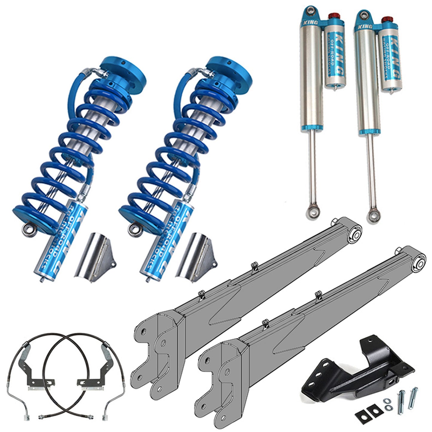 Camburg Engineering Ford F-250/350 4wd '17-22 King 2.5 Coilover w/ Adj 2.5/3.5" Performance System