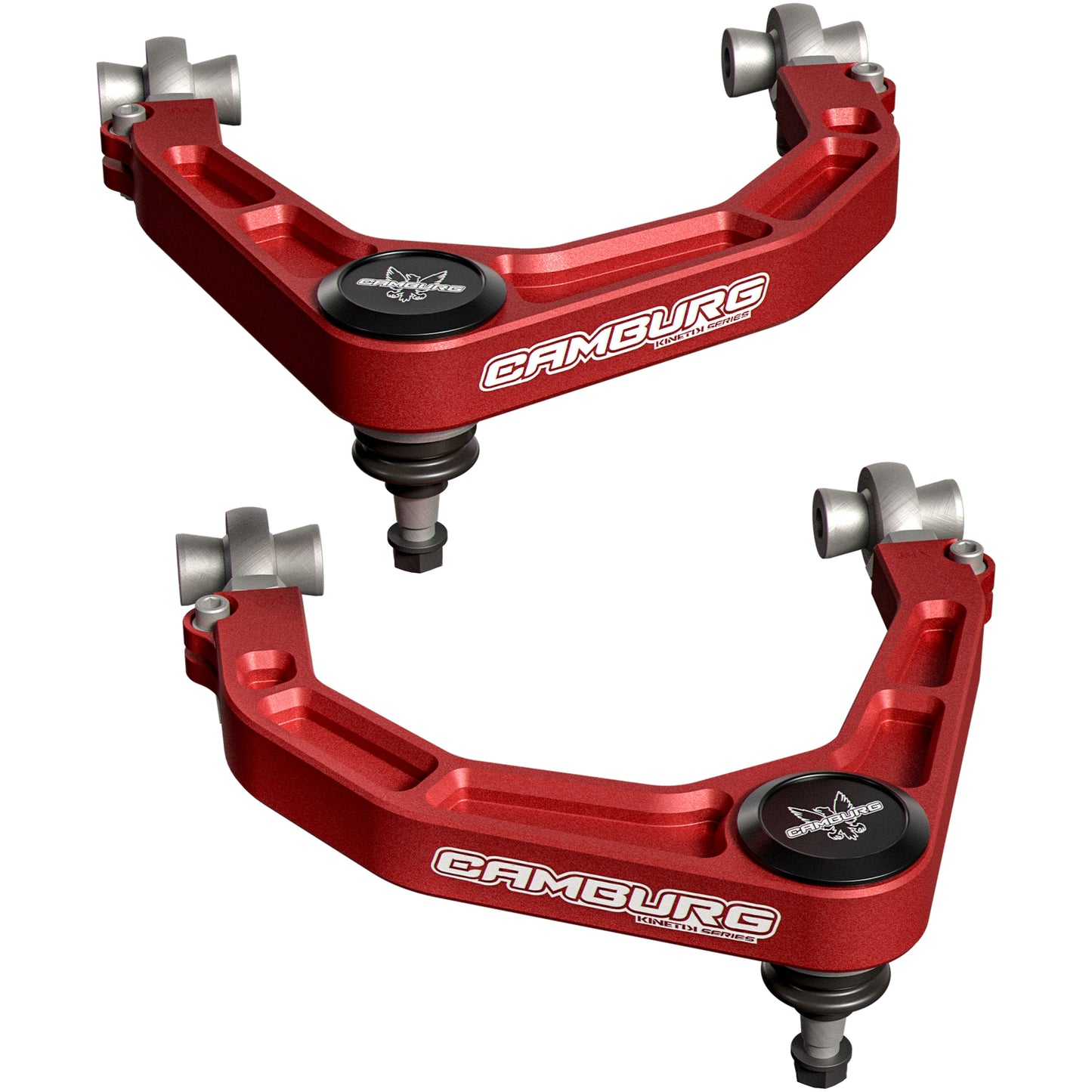 Camburg Ford F-150 Raptor '21-25 KINETIK Performance Billet X-Joint XL Upper Arms (RED)