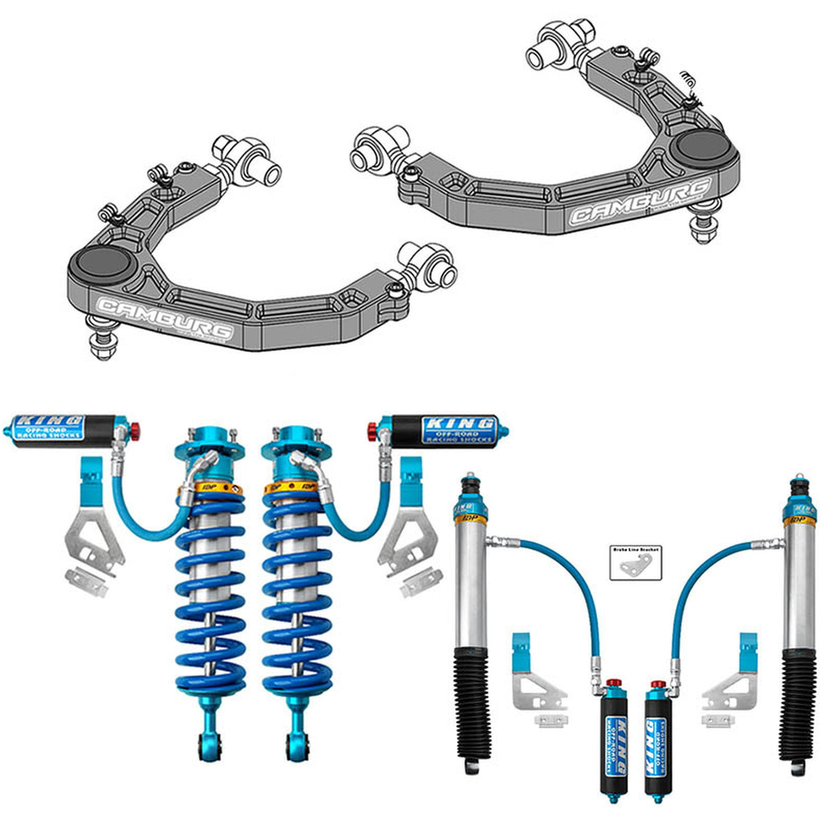 Camburg 2WD/4WD 2022-2025 Toyota Tundra King 3.0 IBP KINETIK Series Lift Kit CAM-310227-K