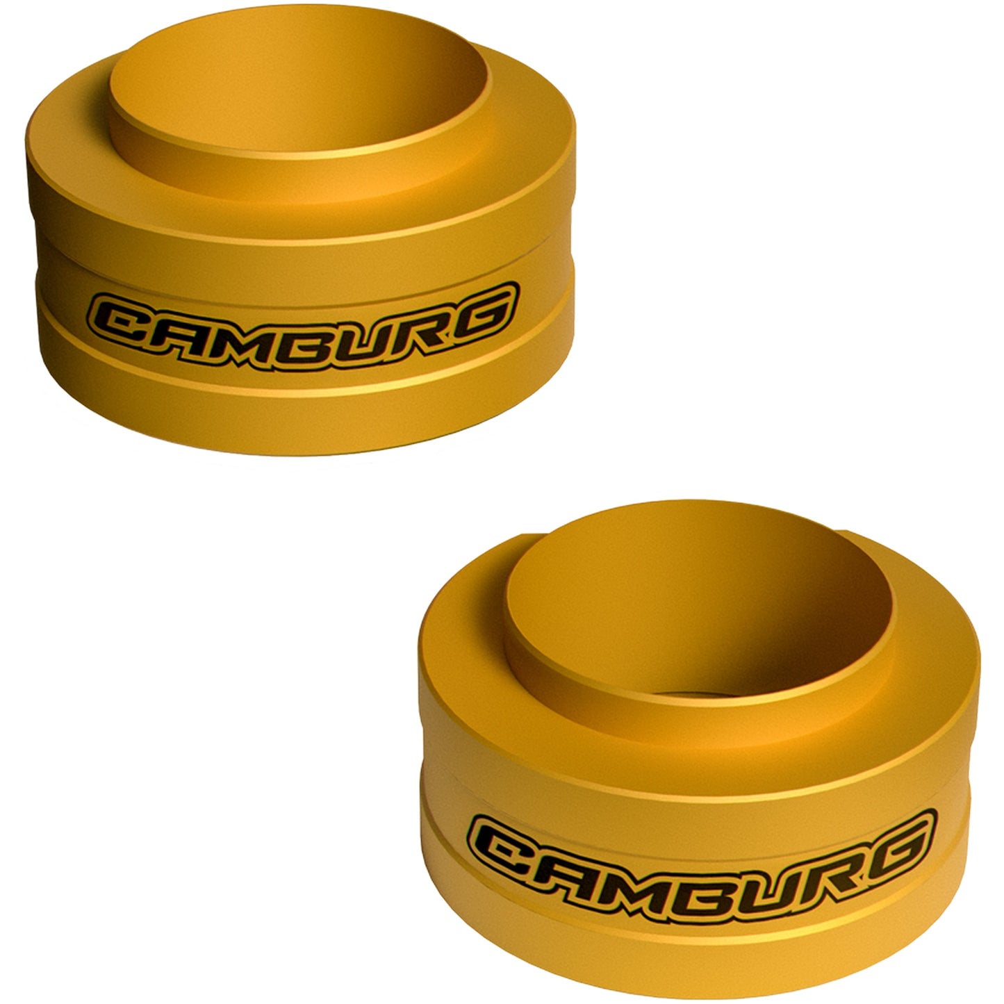 Camburg Engineering 2024-2025 Ford Ranger Raptor 2.5 (in) Front Coil Spring Preload Kit Gold