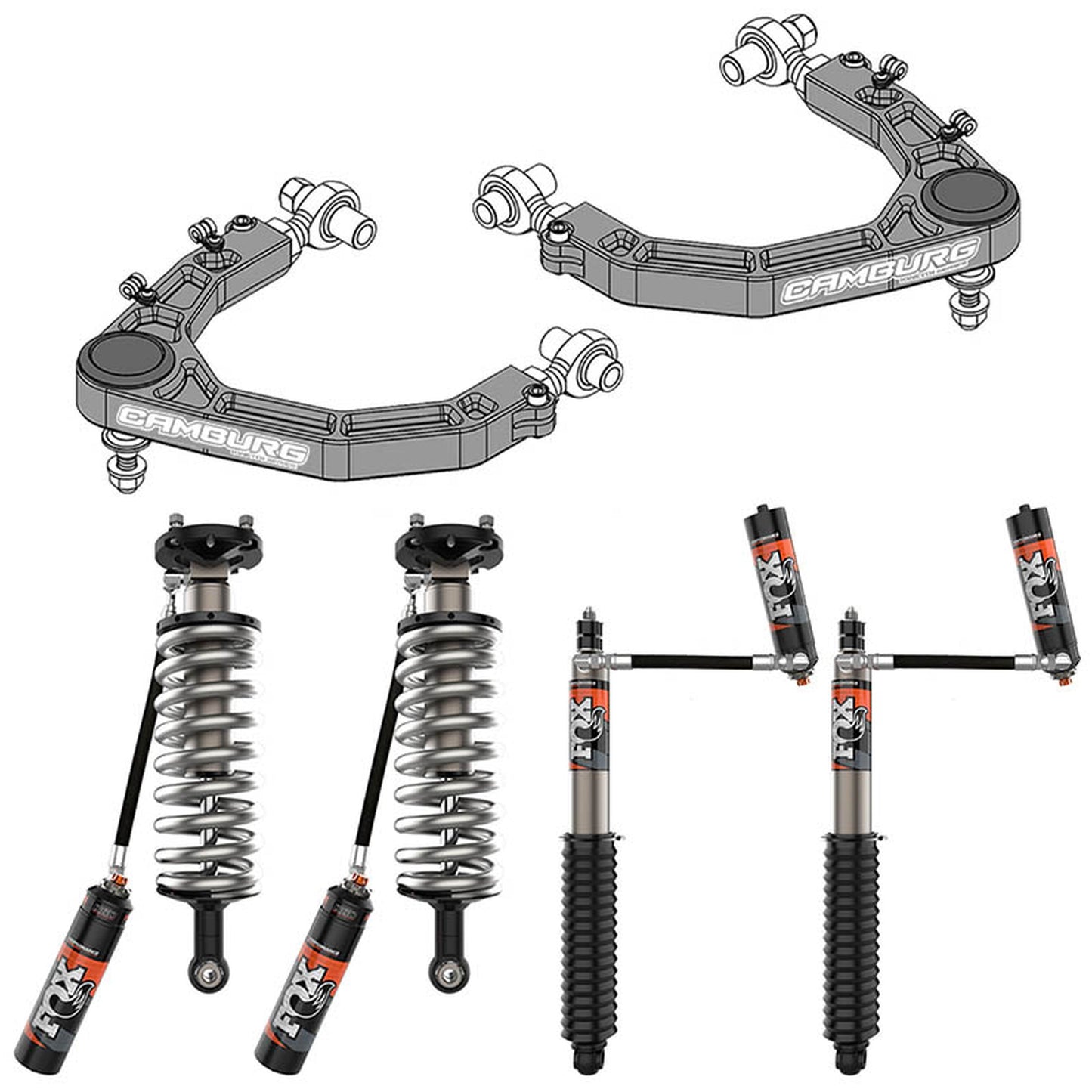Camburg Engineering 2WD/4WD 2022-2024 Toyota Tundra FOX 2.5 Elite DSC KINETIK Series Lift Kit CAM-310237-K