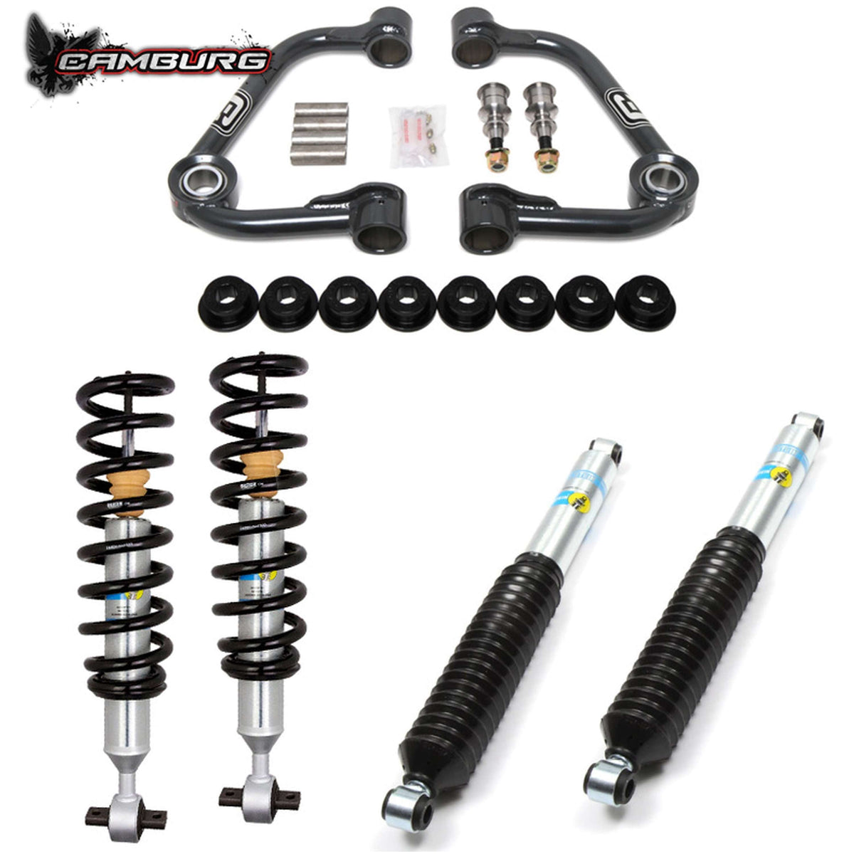 Camburg 4WD 2015-2020 Ford F-150 Excludes Raptor Bilstein 6112 Lift Kit CAM-110193-UC