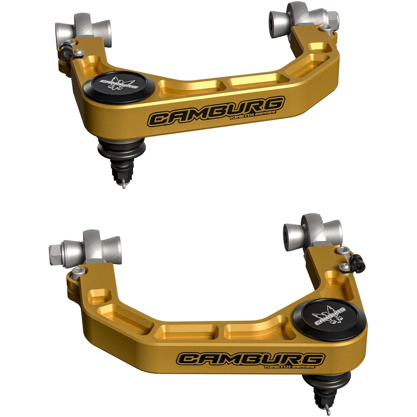 Camburg Engineering 2003-2024 Toyota 4-Runner | 2007-2014 FJ Cruiser KINETIK Series X-Joint XL Upper Control Arm Kit Gold