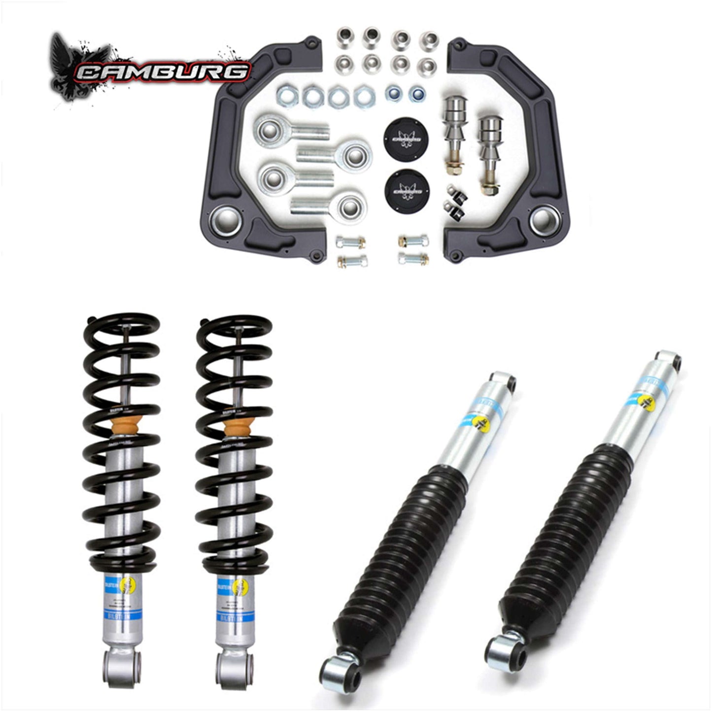 Camburg Engineering 4WD 2004-2008 Ford F-150 Bilstein 6112 KINETIK Series Lift Kit CAM-110167-K