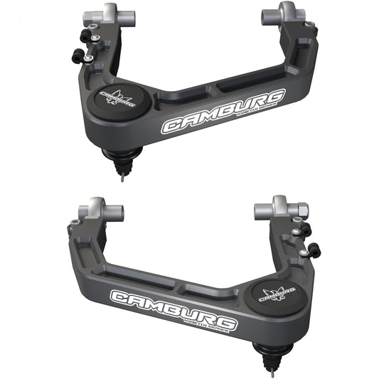 Camburg Toyota Tundra '07-21 | Sequoia '08-22 KINETIK Performance Billet X-Joint XL Upper Arms (GRAY)