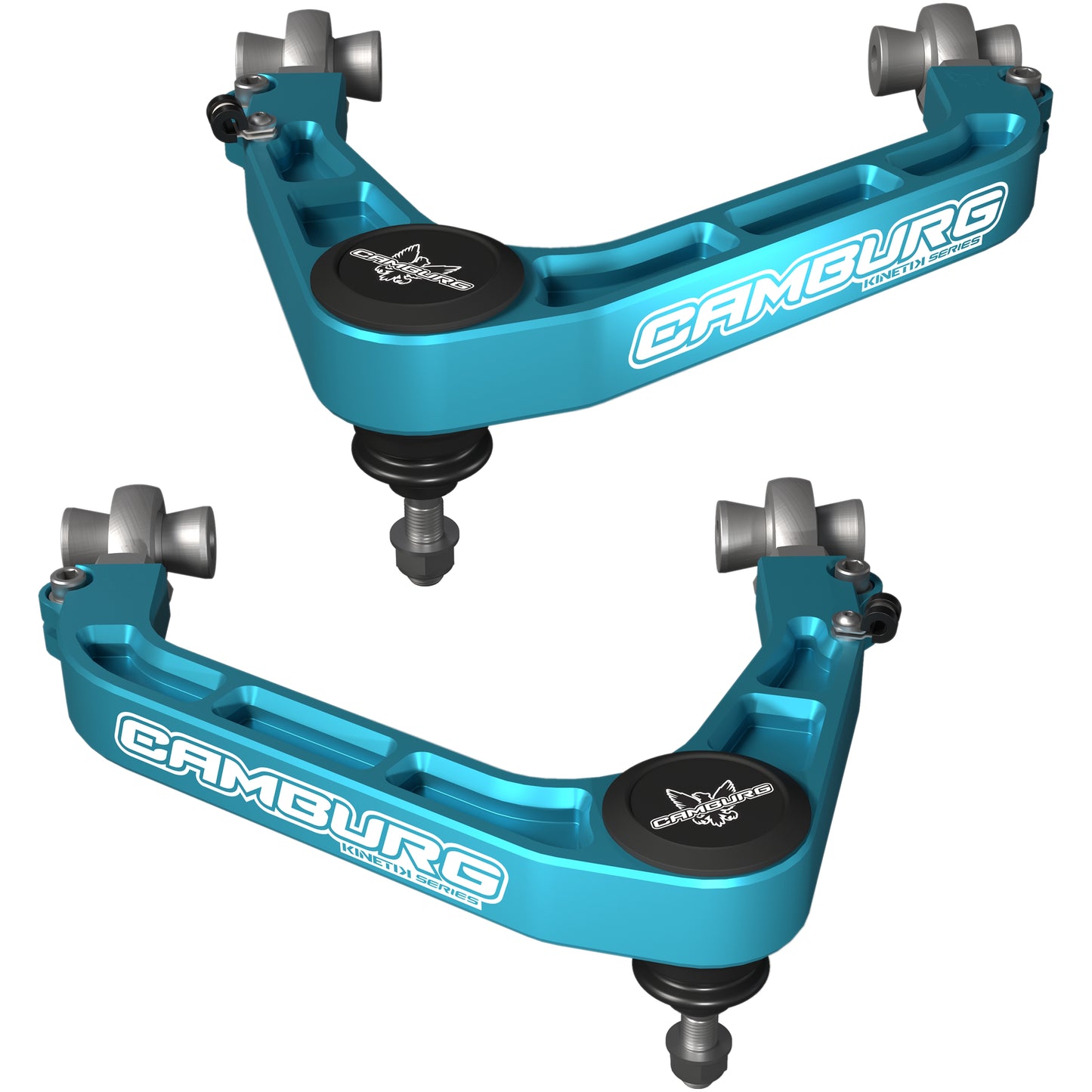 Camburg Chevy/GMC 1500 2wd/4wd '19-25 KINETIK Performance Billet X-Joint XL Upper Arms (BLUE)