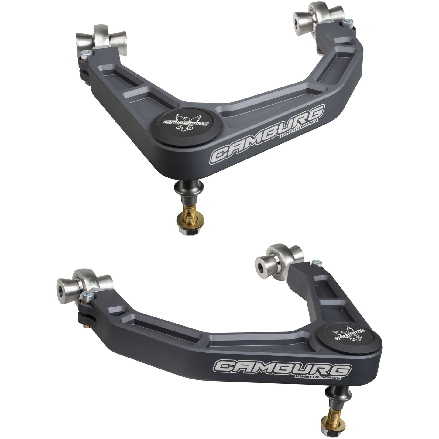 Camburg Engineering 2017-2025 Ford F-150 Raptor | Raptor R Gray KINETIK Series Control Arm Kit CAM-110233-GRY