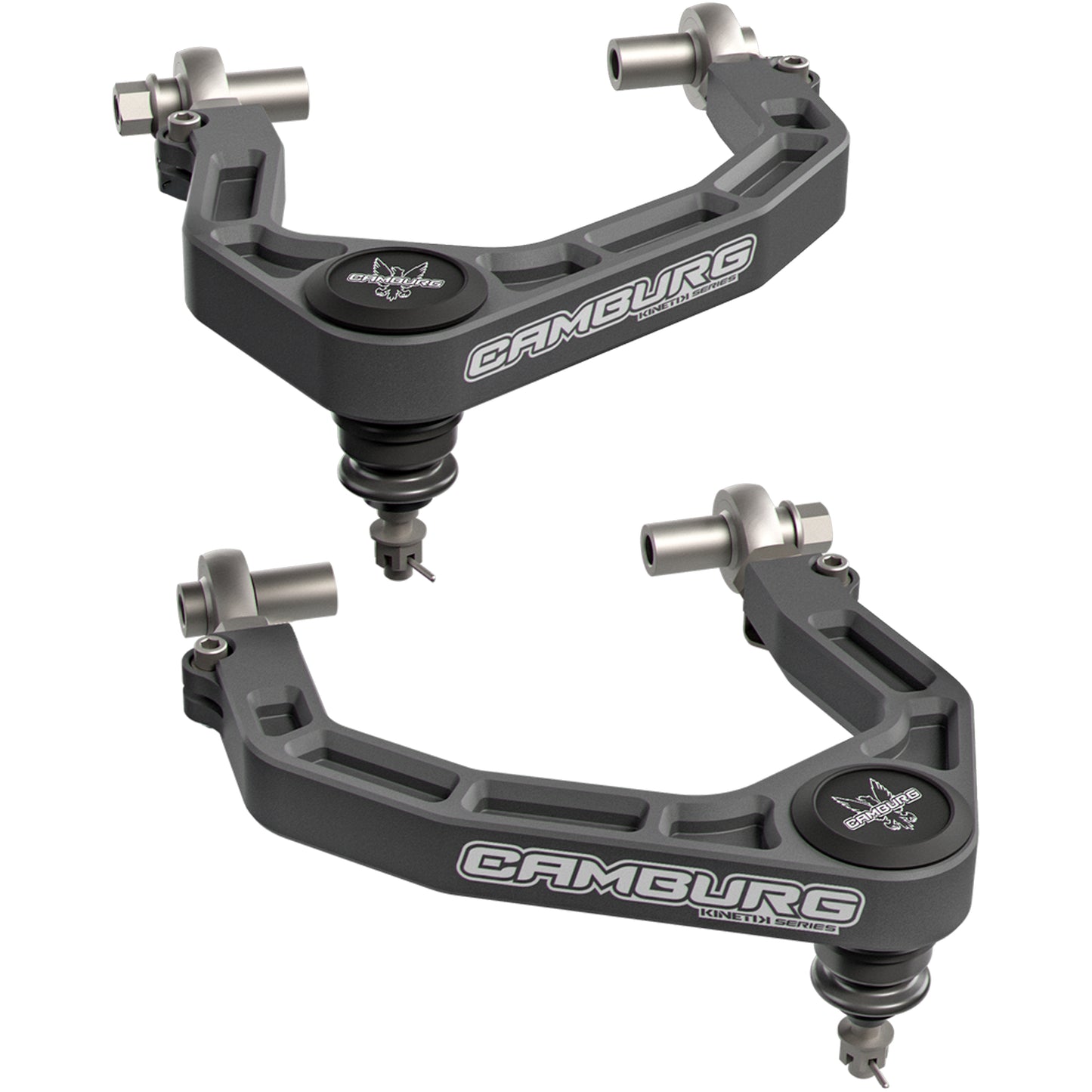 Camburg Ford Bronco '21-25 KINETIK Performance Billet X-Joint XL Upper Arms (GRAY)