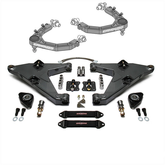 Camburg Engineering 2WD/4WD 2007-2021 Toyota Tundra Gray KINETIK Series Long Travel Kit CAM-310018-K-GRY