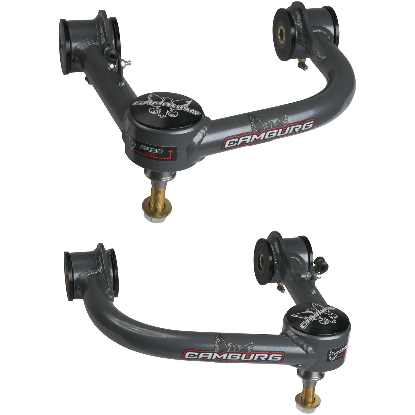 Camburg Engineering Toyota Tacoma Pre/4wd 05-23 | 4-Runner 03-24 1.25 Performance Uniball Upper Arms (w/ covers) CAM-310130