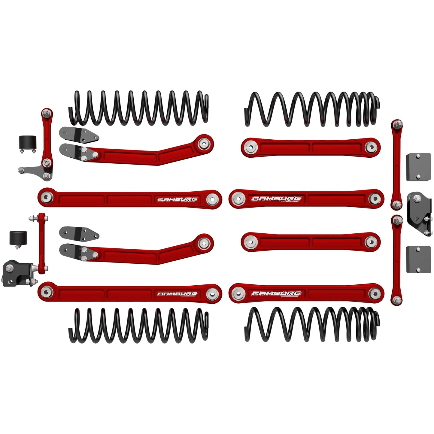 Camburg Jeep Wrangler JL 2.0L | 3.6L '18-25 KINETIK Series Extreme Performance Kit (No Shocks)