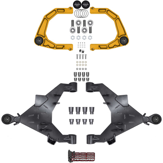 Camburg Engineering 2WD/4WD 2022-2024 Toyota Tundra Gold KINETIK X-Joint XL Trail Series Long Travel Kit CAM-310217-KX-GLD