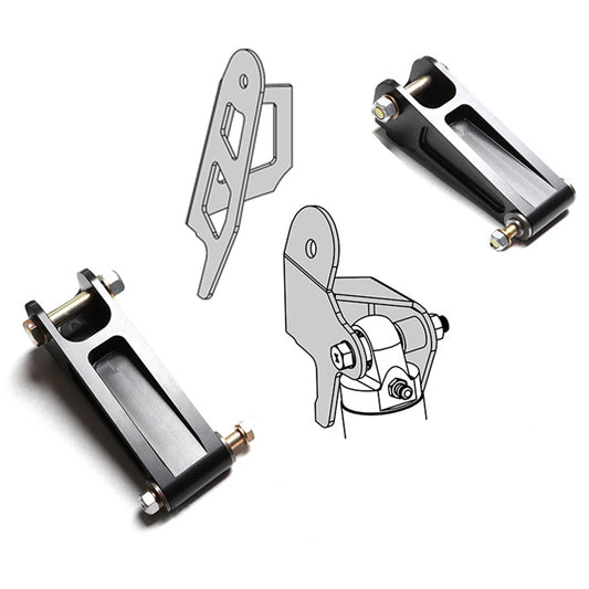 Camburg Engineering 2005-2023 Toyota Tacoma Bump Stop Mounting Kit w/ UCA Gussets Only CAM-310172