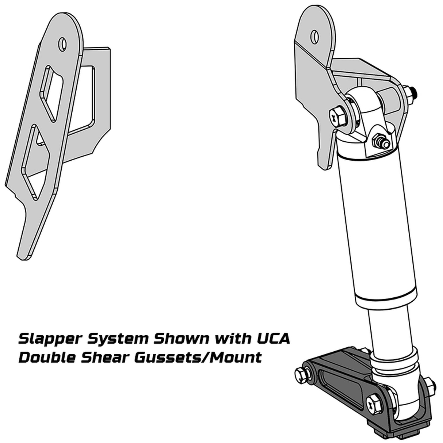 Camburg Engineering 2005-2023 Toyota Tacoma FOX 2.5 Bump Stop Kit CAM-310172-1