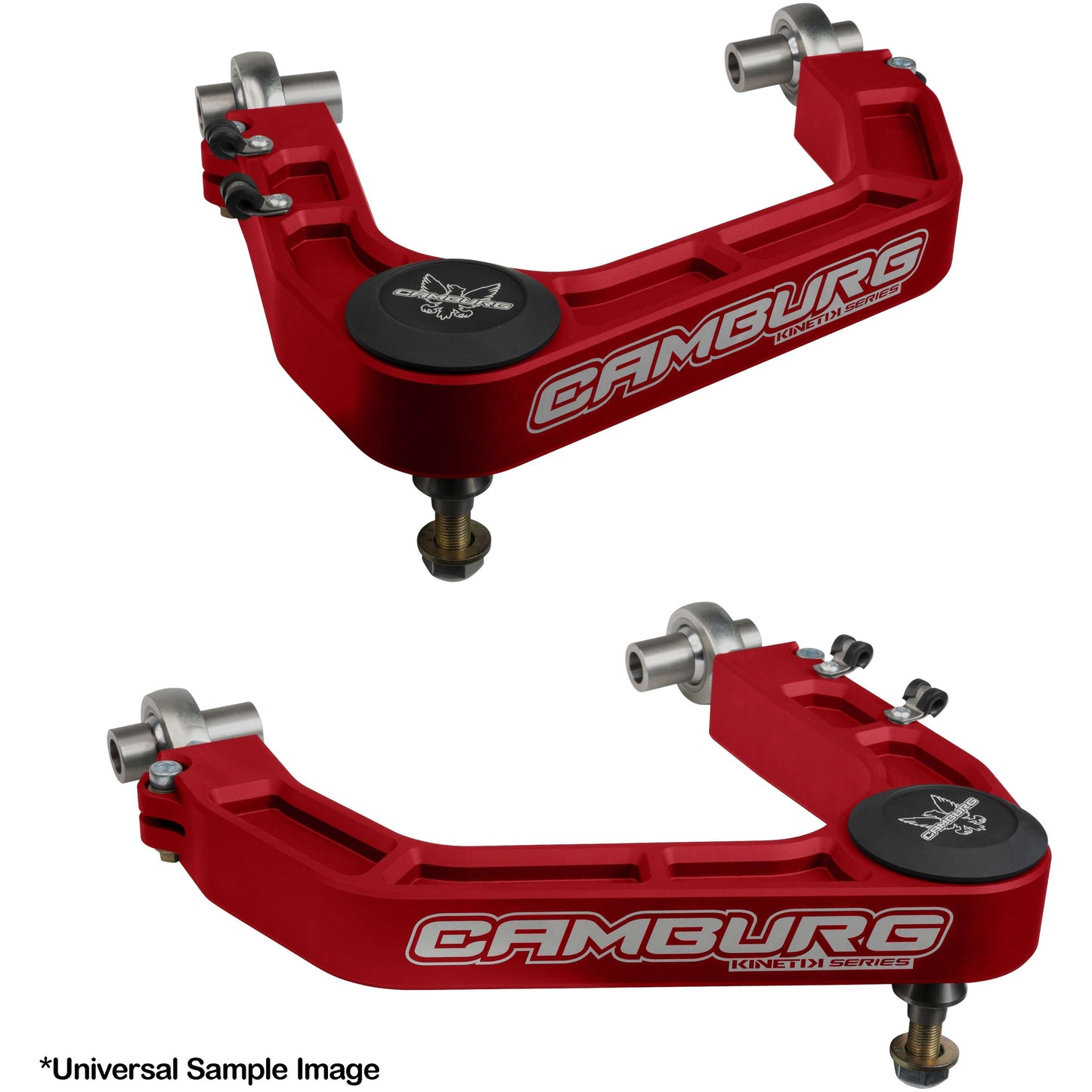Camburg Engineering 2WD/4WD 2007-2021 Tundra | 2008-2022 Sequoia Red KINETIK Series Control Arm Kit CAM-310187-RED