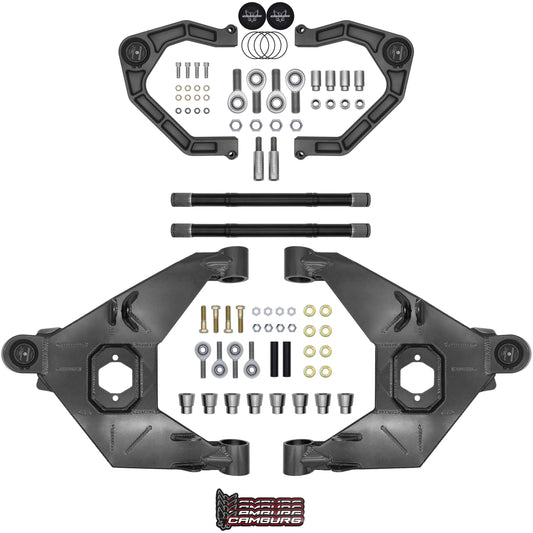 Camburg Engineering 2021-2025 Ford Bronco Excludes Raptor Gray KINETIK X-Joint XL Trail Series Long Travel Kit CAM-110243-KX-GRY