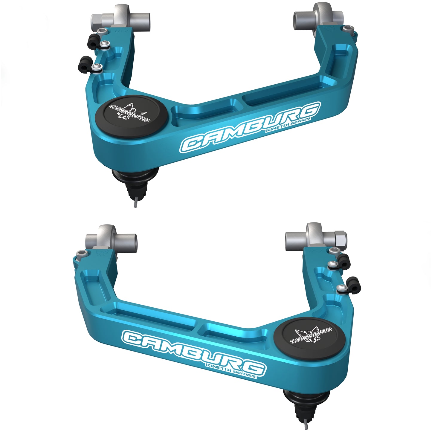 Camburg Toyota Tundra '07-21 | Sequoia '08-22 KINETIK Performance Billet X-Joint XL Upper Arms (BLUE)