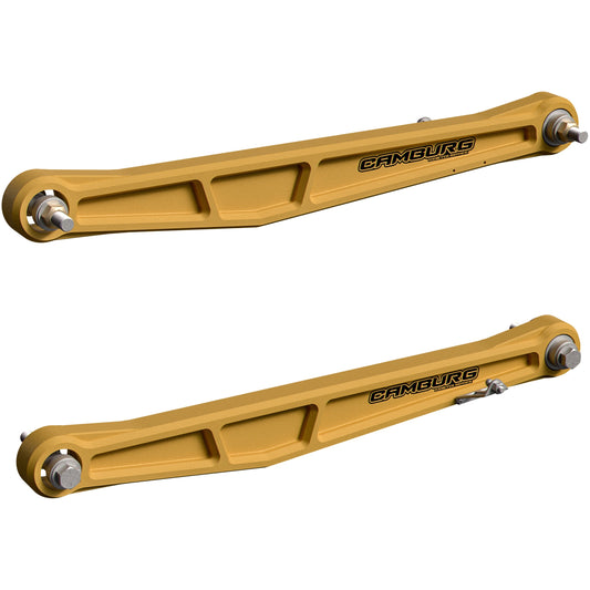 Camburg Engineering 2024-2025 Ford Ranger Raptor KINETIK Series Rear Billet Trailing Arm Kit - Gold